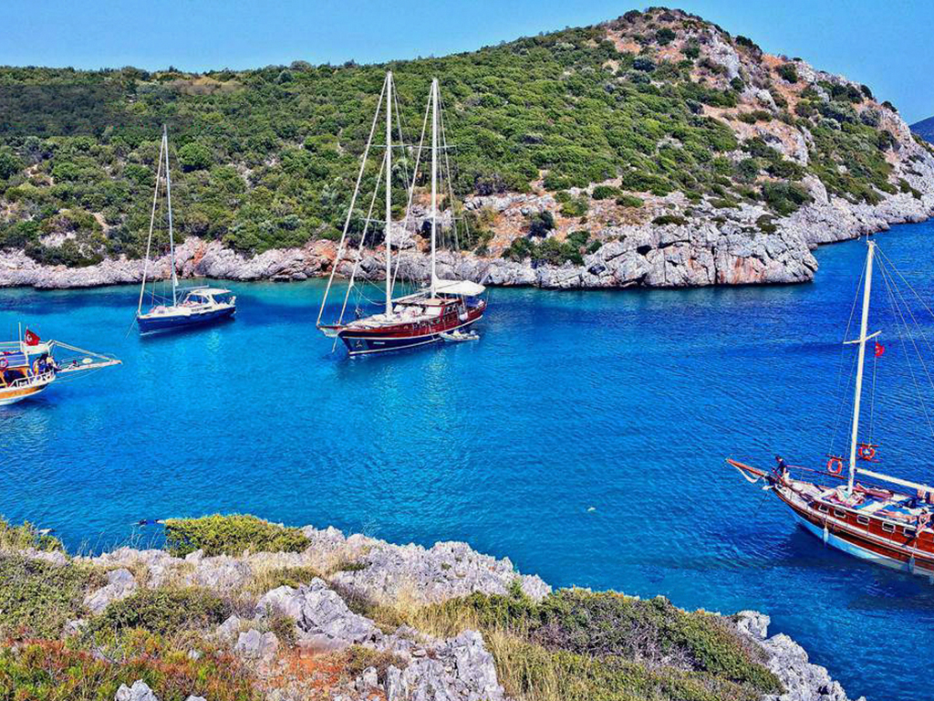 Bodrum Black Island Boat Trip