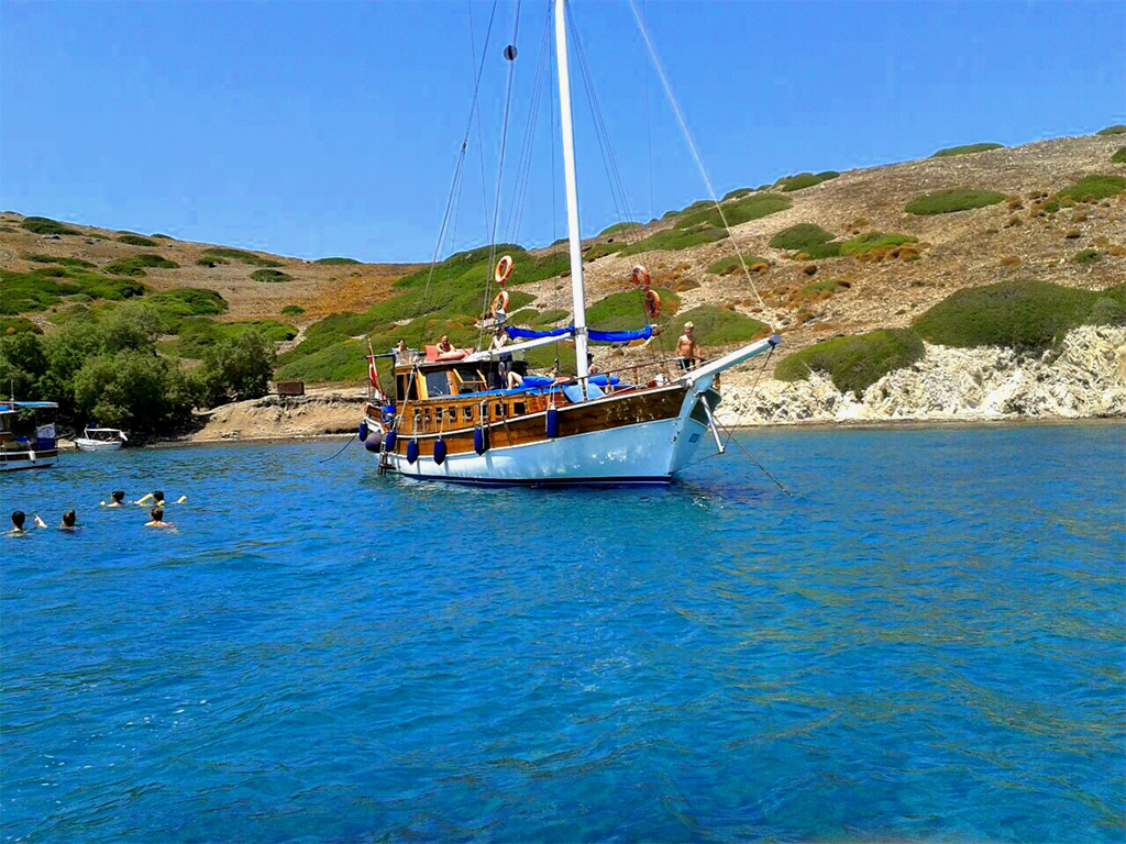 Bodrum Black Island Boat Trip