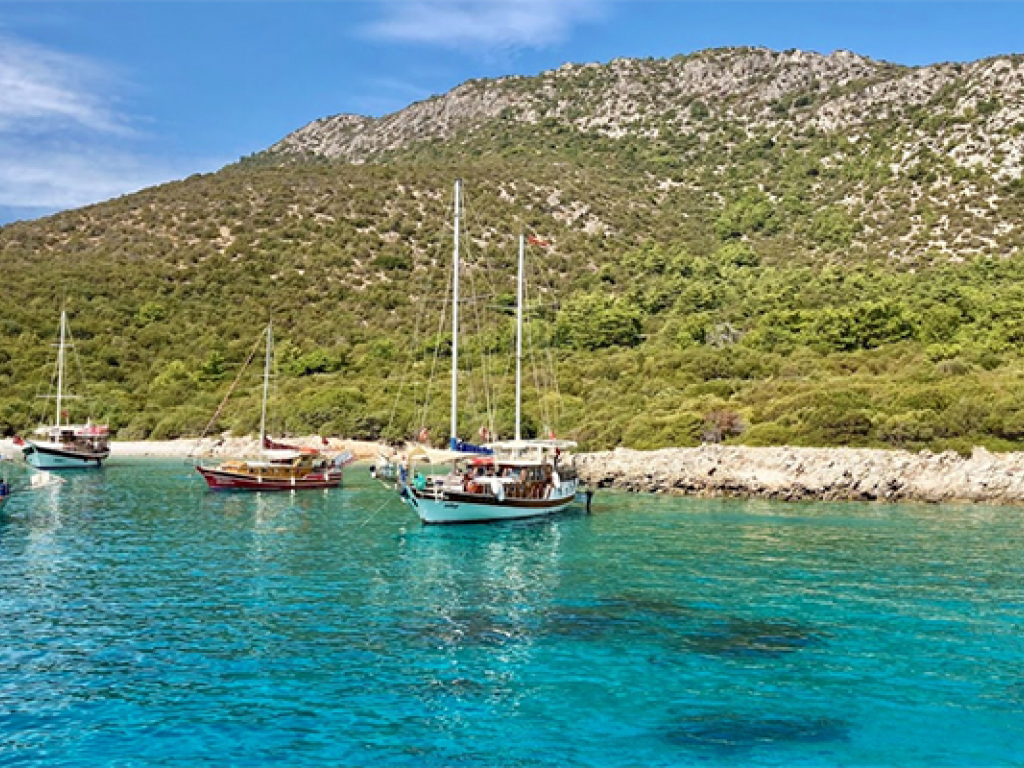 Black Island Boat Trip From Gümbet